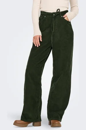 ONLY Onlbleecker Baggy Fit Byxor Med Vida Ben