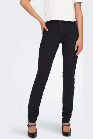 ONLY Onlhush Medelhög Midja Skinny Fit Jeans
