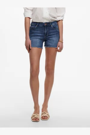 ONLY Onlblush Medelhög Midja Normal Passform Denimshorts