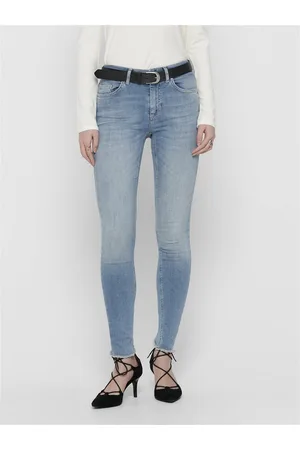 ONLY Onlblush Medelhög Midja Skinny Fit Jeans