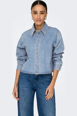 ONLY Onlmaggiemay Denimskjorta