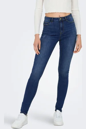 ONLY Onlrose Hög Midja Skinny Fit Jeans