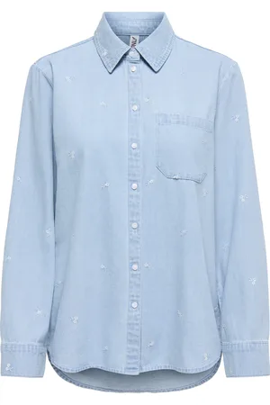 ONLY Onlviola Denimskjorta