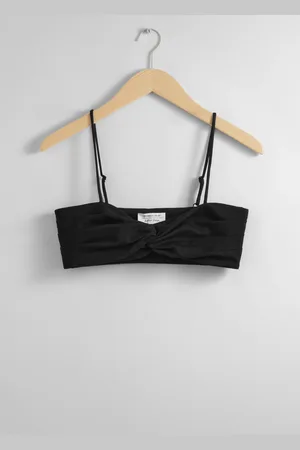 & OTHER STORIES Twist-Detail Bralette Top