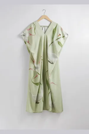 & OTHER STORIES Printed Relaxed Midi Dress