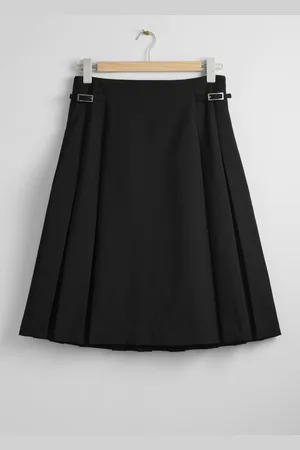 & OTHER STORIES Pleated Midi Skirt