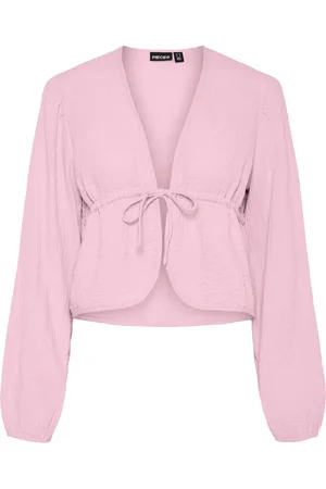 Pieces® Pcsastina Muslin Långärmad Topp