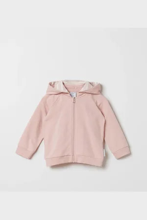 Polarn O. Pyret Hoodie med borstad insida och öron