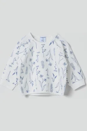 Polarn O. Pyret Sweatshirt blommor
