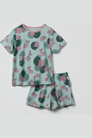 Polarn O. Pyret Tvådelad pyjamas hav