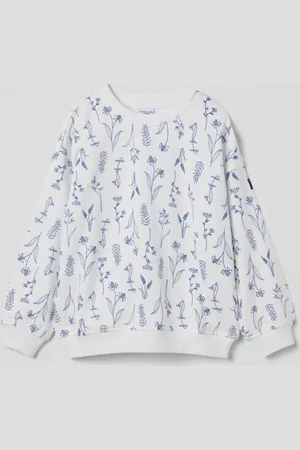 Polarn O. Pyret Sweatshirt blommor