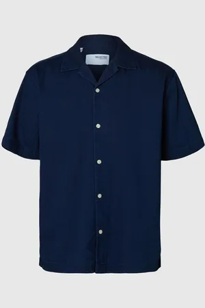 SELECTED Kortärmad Jeansskjorta