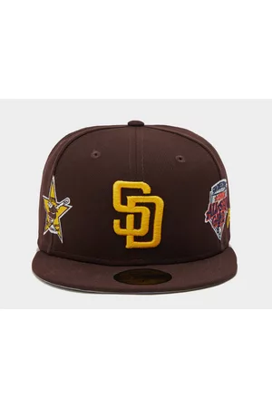 New Era Kepsar - San Diego Padres Cooperstown Patch 59FIFTY Cap, Brown