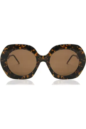Thom Browne Thom Brunae TBS509 02 54 Sköldpaddemönstradeshell Solglasögon Män