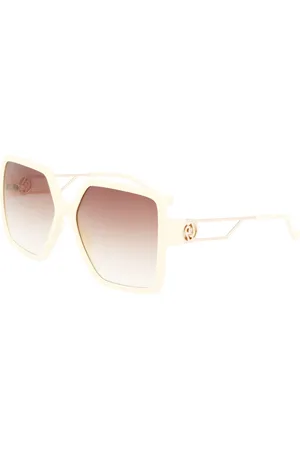 Liu Jo LJ763SR 109 58 Vita Solglasögon Män