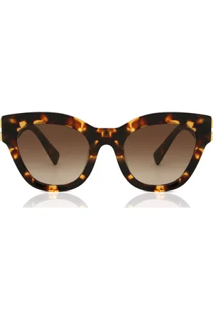 Miu Miu MU01YSF Asian Fit VAU6S1 51 Sköldpaddemönstradeshell Solglasögon Kvinna