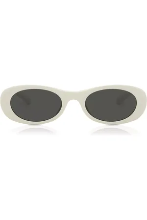 Miu Miu MU06ZS 1425S0 50 Vita Solglasögon Kvinna