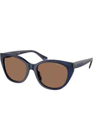 Ralph Lauren RA5324U 605973 56 Blåa Solglasögon Kvinna