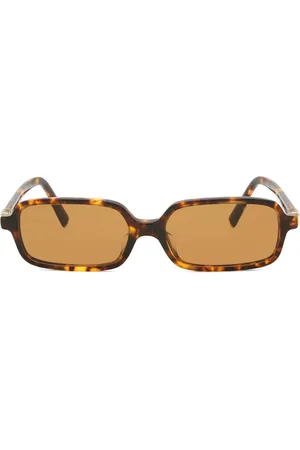 Miu Miu MU11ZSF Asian Fit VAU2Z1 52 Sköldpaddemönstradeshell Solglasögon Kvinna