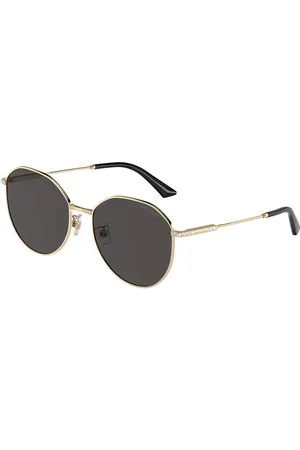 Jimmy Choo JC4007BD Asian Fit 300687 58 Guldiga Solglasögon Kvinna