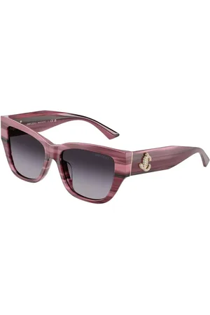 Jimmy Choo JC5039BU 50648G 54 Röda Solglasögon Kvinna