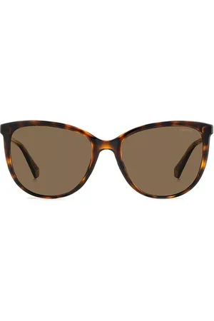 Polaroid PLD 4138/S Polarized 086/SP 55 Sköldpaddemönstradeshell Solglasögon Kvinna