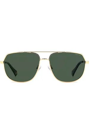 Polaroid PLD 6195/S/X Polarized J5G/UC 58 Guldiga Solglasögon Män