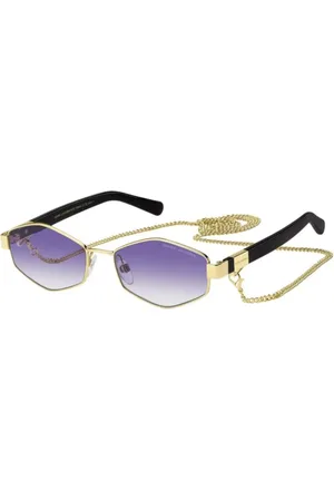 Marc Jacobs MARC 496/S S9E/DG 55 Guldiga Solglasögon Kvinna