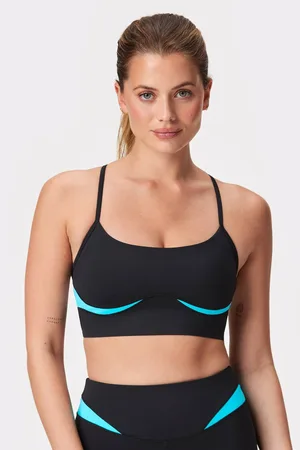 Emblem Mesh Sports Bra