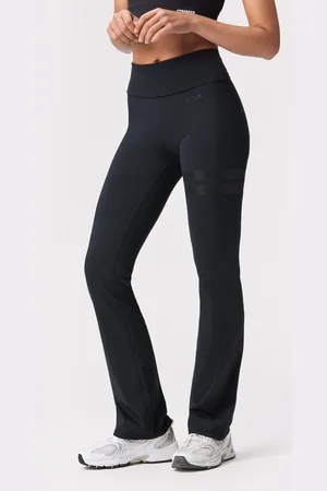 Stronger Fold Over Flared Tights