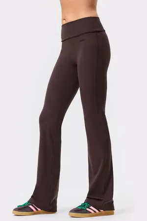 Stronger Soft Fold Over Flared Tights