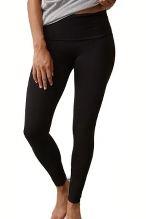 Boob Once-On-Never-Off Leggings Svart lyocell Large Dam