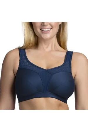 Miss Mary Miss Mary Cotton Fresh Soft Bra BH Mörkblå C 100 Dam