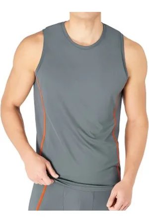 Sloggi Men FLY Tank Grå polyester Large Herr