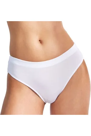 Bread & Boxers Bread and Boxers High Waist Brief Trosor Vit modal Large Dam