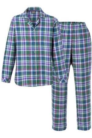 Trofé Trofe Flanell Pyjama Rutig bomull Medium Dam