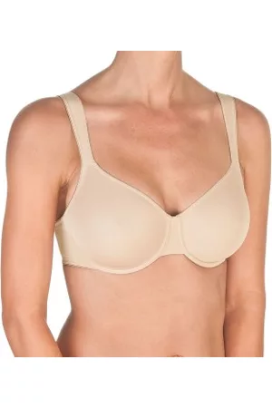 Conturelle by Felina Felina Conturelle Soft Touch Molded Bra With Wire BH Sand C 75 Dam
