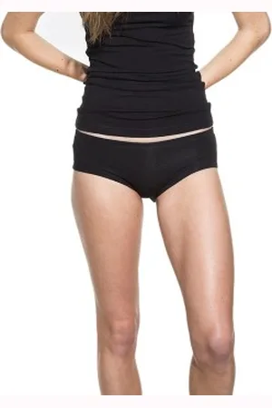 Bread & Boxers Bread and Boxers Hipster Trosor Svart ekologisk bomull Large Dam