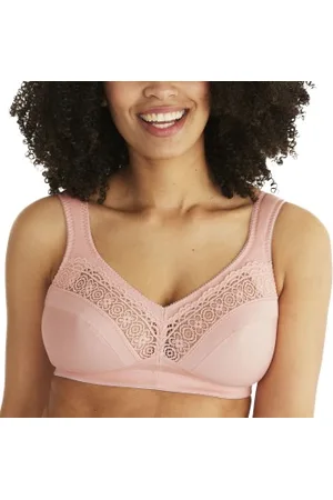 Swegmark BH Cotton Star Soft Bra Ljusrosa bomull B 100 Dam