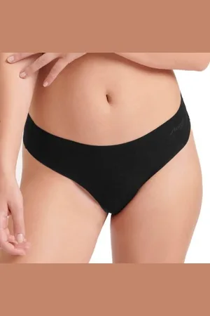Sloggi Trosor 2P ZERO Modal 2.0 Hipstring Briefs Svart X-Small Dam
