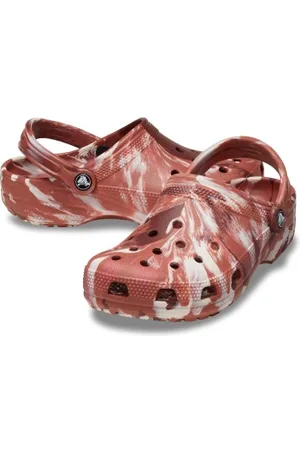 Crocs Classic Marbled Clog Vinröd US M10/W12 (EU 43-44)