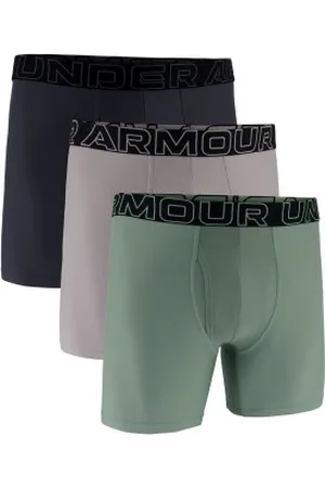 Under Armour Kalsonger 3P Performance Tech Solid 6in Boxers Flerfärgad polyester X-Large Herr