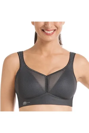 Anita BH Active Air Control DeltaPad Sports Bra Mörkgrå A 65 Dam