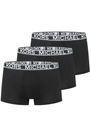 Michael Kors Kalsonger 6P Mesh Tech Trunks Svart nylon Large Herr