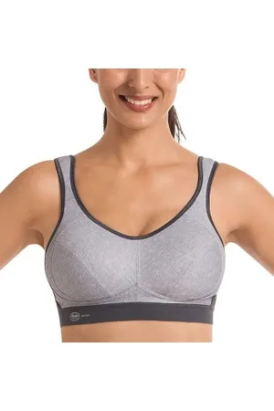 Anita BH Active Extreme Control Sports Bra Ljusgrå B 100 Dam