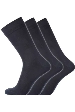 Dovre Strumpor 3P Cotton No-Elastic Socks Marin Strl 40/45 Herr