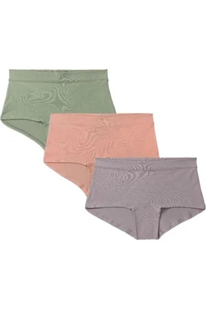 Pierre Robert Trosor 3P Cotton Boxer Wmn Flerfärgad-2 ekologisk bomull Medium Dam