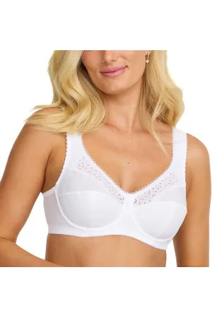 Damella BH Classic Underwire Lace Bra Vit B 100 Dam