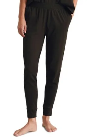 Marc O’ Polo Marc O Polo Casual Lounge Pants Svart bomull X-Small Dam