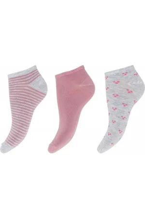 Decoy Strumpor 3P Bamboo Sneaker Socks Rosa Strl 37/41 Dam